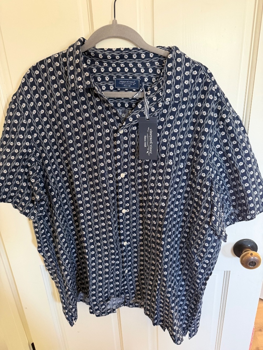 Vineyard vine linen short sleeve shirt